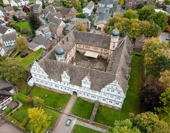 Weserrenaissanceschloss in Bevern