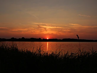 Abendstimmung am Gartower See