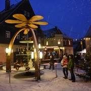 Pyramide - Weihnachtsmarkt Geising
