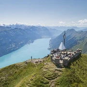 Unbeschreiblich die Aussicht vom höchsten Punkt des Brienzer Rothorns
