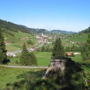 Der Geo-Pfad führt rund um das Dorf Escholzmatt