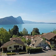 Vitznau mit Blick auf den Bürgenstock
