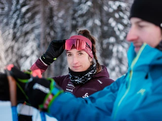 Langläufer/In, Nahaufnahme