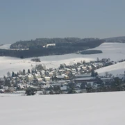 Blick auf die Tallage des OT Sehma