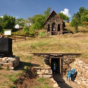 Bergbaulandschaft Kupferberg - Mundloch des Gelobtes Land Stolln