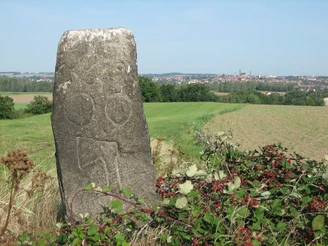 Alter Mordstein zwischen Mehltheuer und Jeßnitz