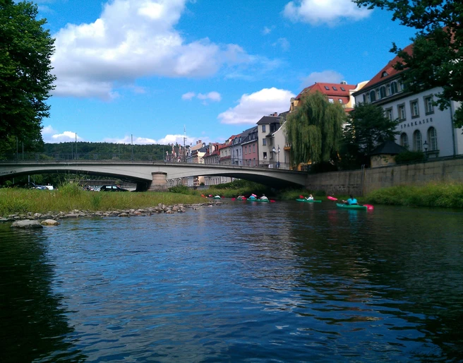 Kajak-Tour ab Greiz auf der Weißen Elster