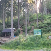Rastplatz an der Doppelbrücke - Felsenweg 2 und 5