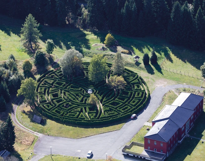 Irrgarten Schneckenstein