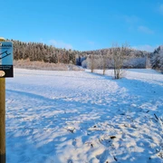 Rodelhang am Kindergarten Erlbach