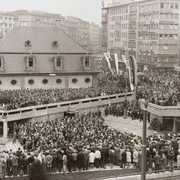 Einweihung der U-Bahn am 4. bis 6. Oktober 1968 an der Hauptwache. Fotografie von Willy Keim am 4.10.1968 © HMF.jpg