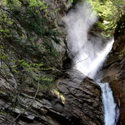 Wasserfall auf dem Eremitenweg