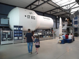 Deutsche Raumfahrtausstellung von innen