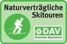 Logo- Skibergsteigen umweltfreundlich Logo- Skibergsteigen umweltfreundlich
