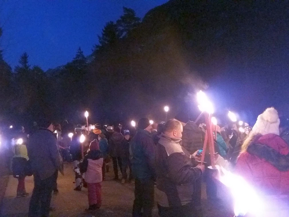 Silvester Fackelwanderung Oberau