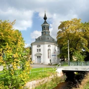 Trinitatiskirche in Carlsfeld, älteste Rundkirche Sachsens