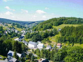 Blick auf Pobershau