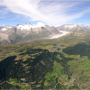 Wanderung von der Bettmeralp über die Aletschpromenade zur Riederalp