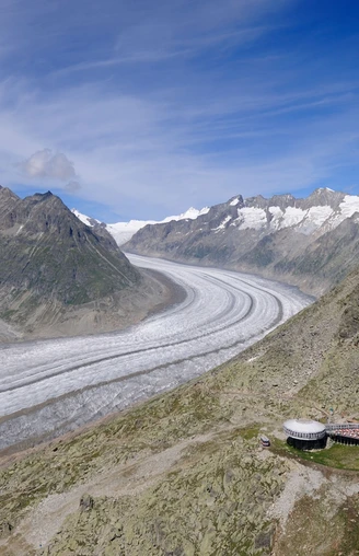 Wanderung vom Bettmerhorn über die Riederfurka zur Riederalp