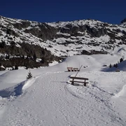 Winterwanderung Rundweg Bettmersee - Alpstallung