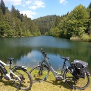 2 E-Bikes am Kinzigsee