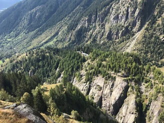 Aspi-Titter Hängebrücke, Schranni