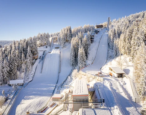 Schanzenkomplex Oberwiesenthal Winter
