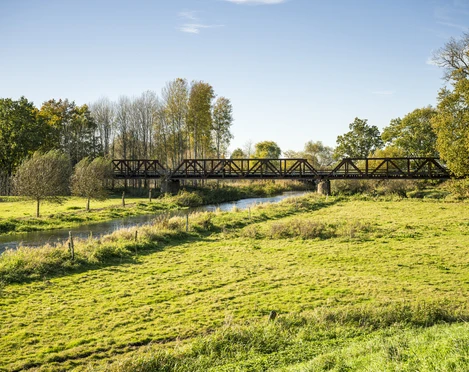 Oude spoorwegbrug Preten Alte Eisenbahnbrücke PretenOld railway bridge PretenAncien pont ferroviaire de PretenOude spoorwegbrug PretenGammel jernbanebro Preten