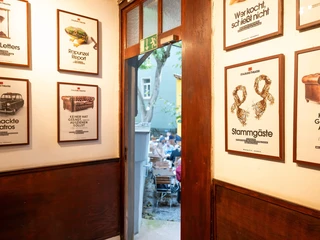 Frankfurt-Stalburg Theater-Bildergalerie Stalburg Theater Bildergalerie mit Zugang zum Hof