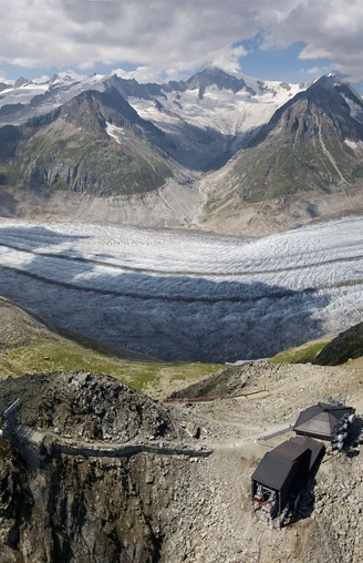 Wanderung vom Eggishorn über die Elselicka auf die Fiescheralp