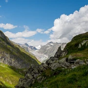 Fiescheralp - Burghütte Fieschertal - Aspi-Titter Hängebrücke - Bellwald