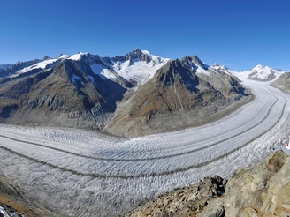Wanderung vom Eggishorn über die Elselicka auf die Fiescheralp