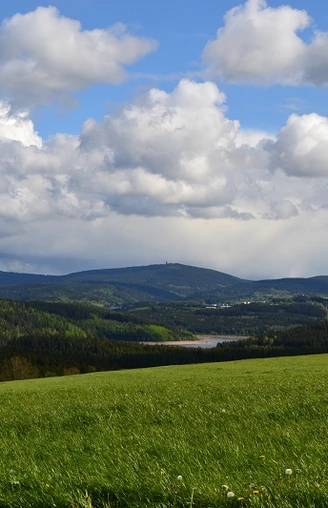 Blick Richtung Talsperre