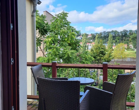 Herzlich Willkommen - Balkon der Wohnung Altstadt