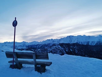 Bank mit Ausblick
