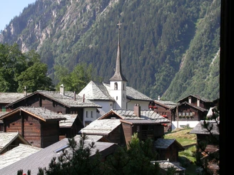 Blatten altes Dorf