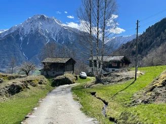 historische Strasse Naters - Blatten, Geimerblatt