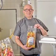 In der Entlebucher Pasteria "Fidirulla" stellt Bruno Hafner eigene Pasta her
