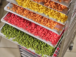 Colourful pasta from Fidirulla