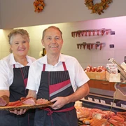 Richard et Theres Felder dirigent la boucherie avec beaucoup de passion.