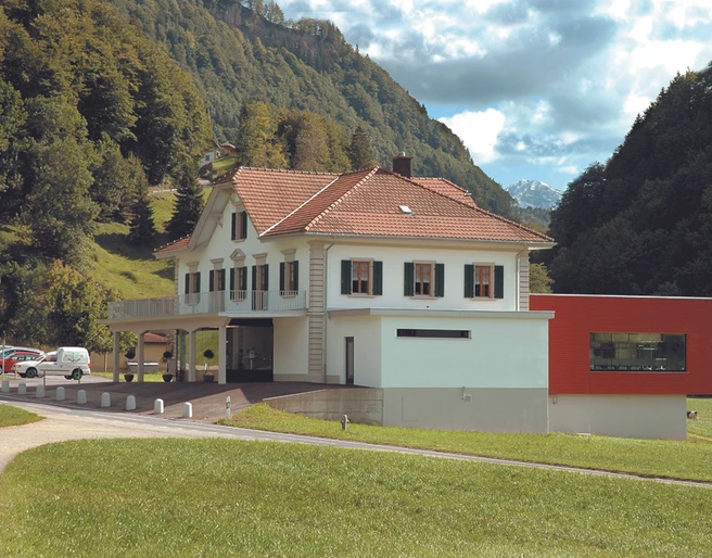 The Klusen cheese dairy in Schüpfheim