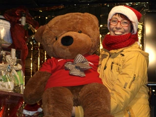 Tombola auf Weihnachtsmarkt Neuhaus