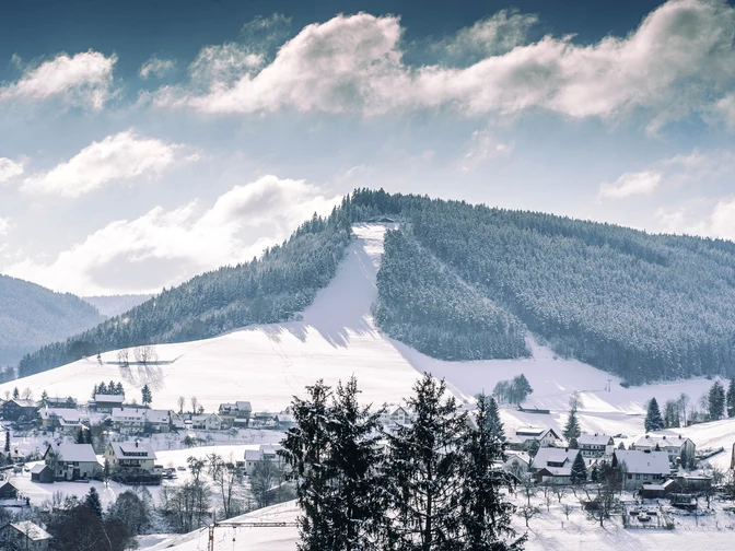 Winterlandschaft in Baiersbronn