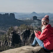 Aussicht vom Carolafelsen