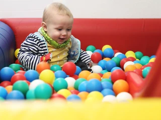 Spielecke im Restaurant Lok 7