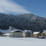 Kurz vor dem Dorf Wiggen