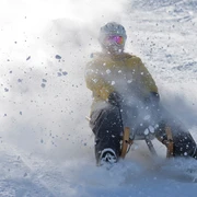 Eine rasante Abfahrt ist garantiert