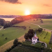 Weggis, Hertenstein mit der Kapelle Eggisbühl