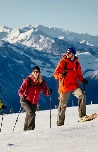 Mit den Schneeschuhen die Rigi entdecken