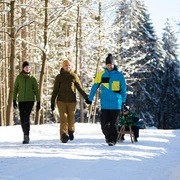 Winterwandern im Erzgebirge